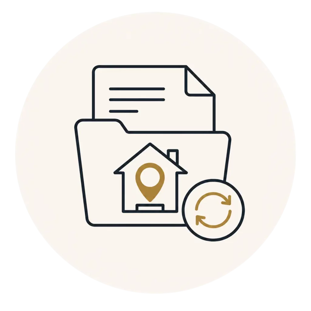 address change icon